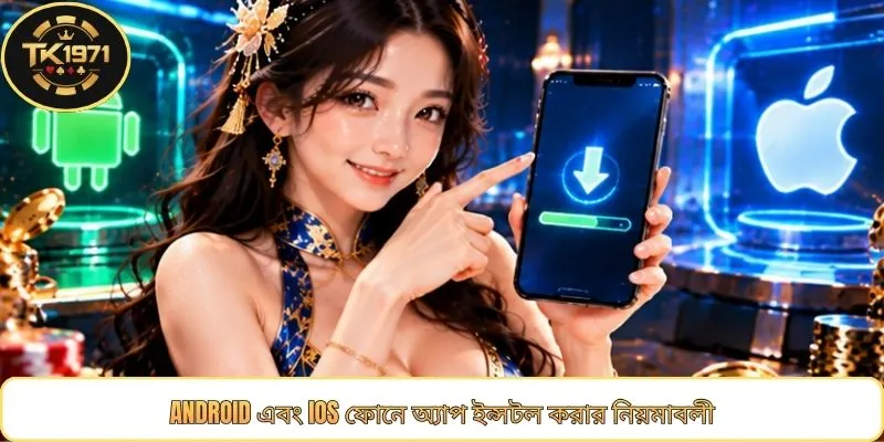 Android এবং iOS ফোনে অ্যাপ ইন্সটল করার নিয়মাবলী