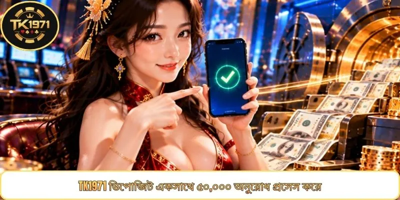 TK1971 ডিপোজিট একসাথে ৫০,০০০ অনুরোধ প্রসেস করে