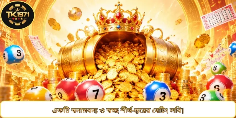 একটি স্বনামধন্য ও স্বচ্ছ শীর্ষ-স্তরের বেটিং লবি।