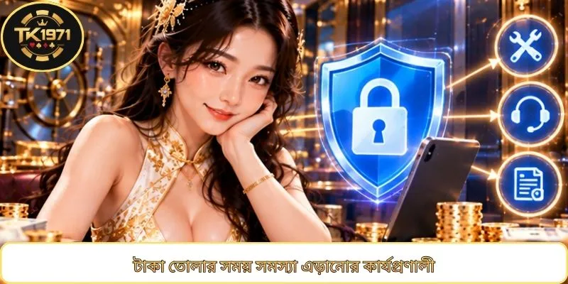 টাকা তোলার সময় সমস্যা এড়ানোর কার্যপ্রণালী