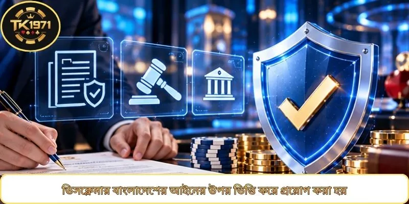 ডিসক্লেমার বাংলাদেশের আইনের উপর ভিত্তি করে প্রয়োগ করা হয়