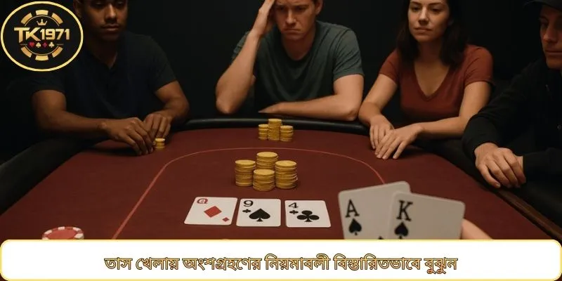 তাস খেলায় অংশগ্রহণের নিয়মাবলী বিস্তারিতভাবে বুঝুন