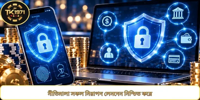 নীতিমালা সকল নিরাপদ লেনদেন নিশ্চিত করে