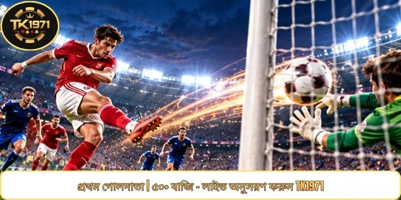 প্রথম গোলদাতা | ৫০+ বাজি - লাইভ অনুসরণ করুন TK1971