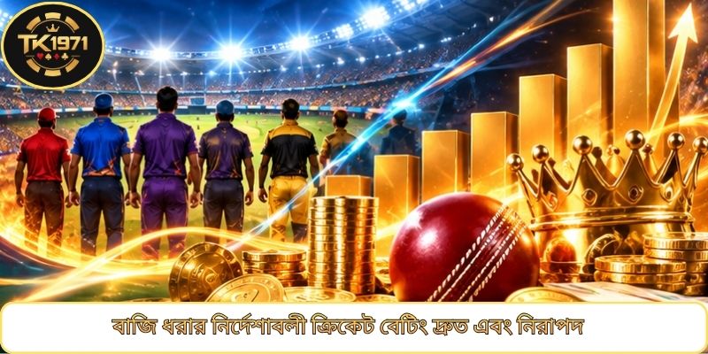বাজি ধরার নির্দেশাবলী ক্রিকেট বেটিং দ্রুত এবং নিরাপদ