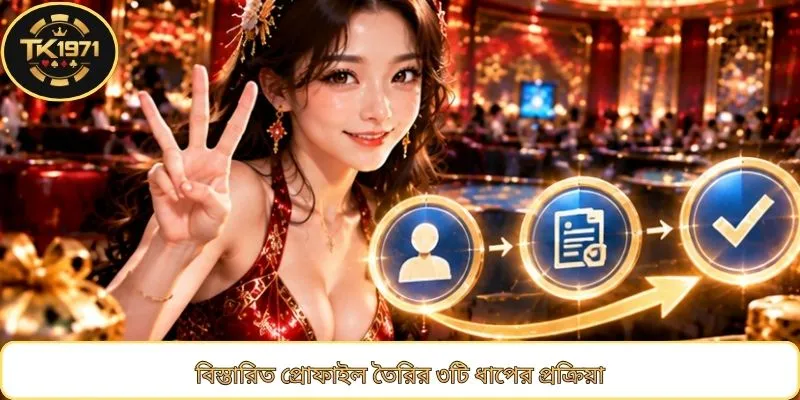 বিস্তারিত প্রোফাইল তৈরির ৩টি ধাপের প্রক্রিয়া