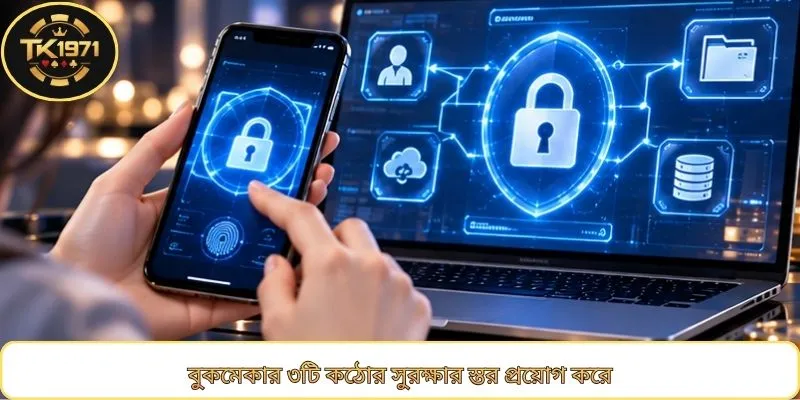 বুকমেকার ৩টি কঠোর সুরক্ষার স্তর প্রয়োগ করে