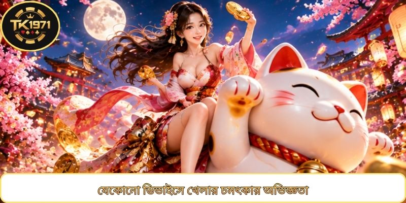 যেকোনো ডিভাইসে খেলার চমৎকার অভিজ্ঞতা