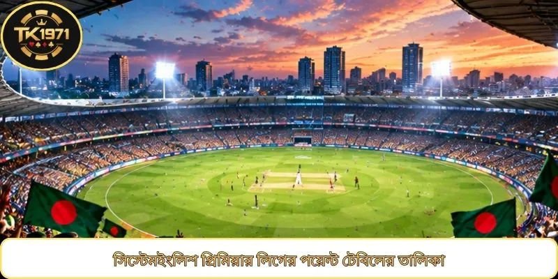 সিস্টেমইংলিশ প্রিমিয়ার লিগের পয়েন্ট টেবিলের তালিকা